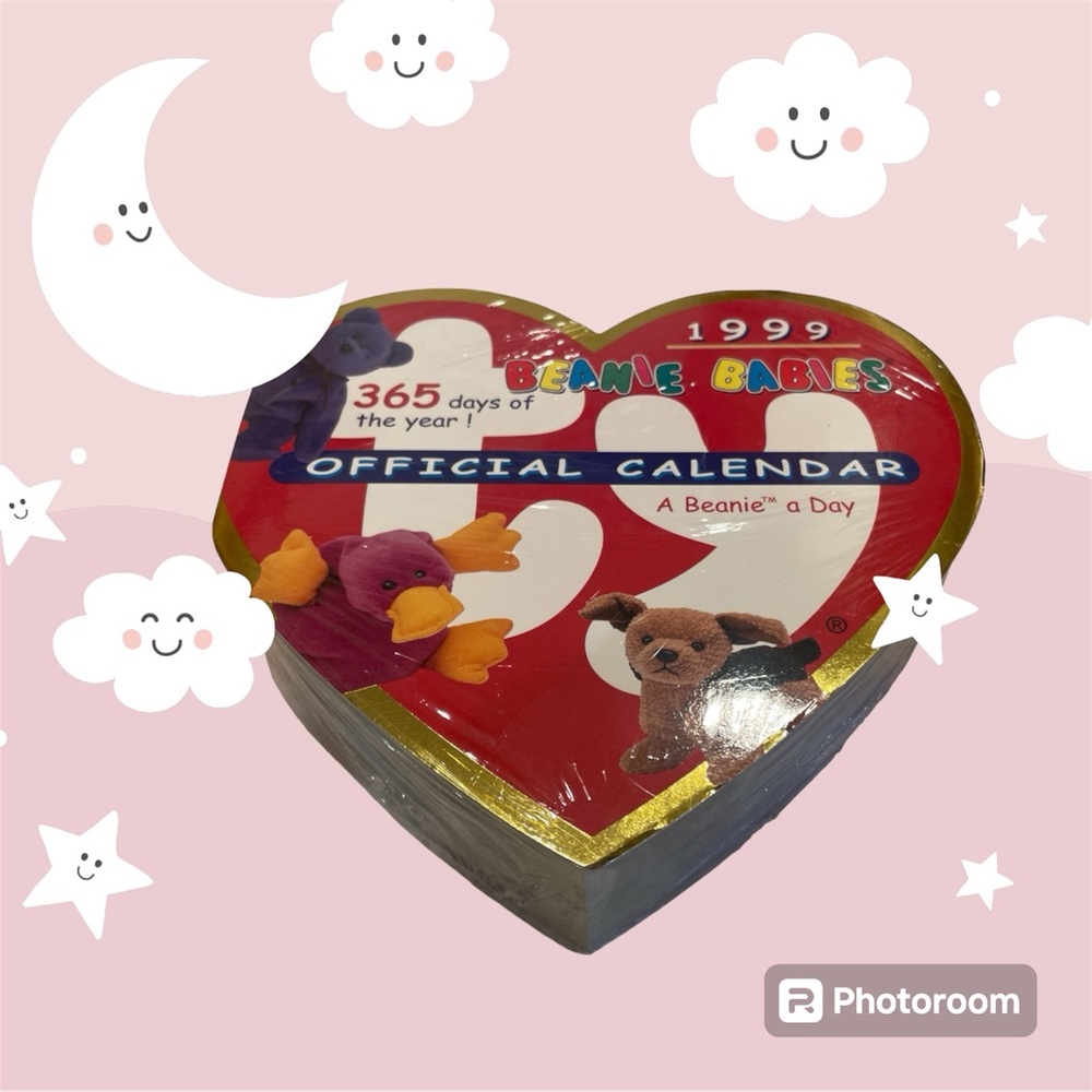 NWOT TY Beanie Babies 1999 Official Calendar-Factory Sealed-365 Days of the Year
